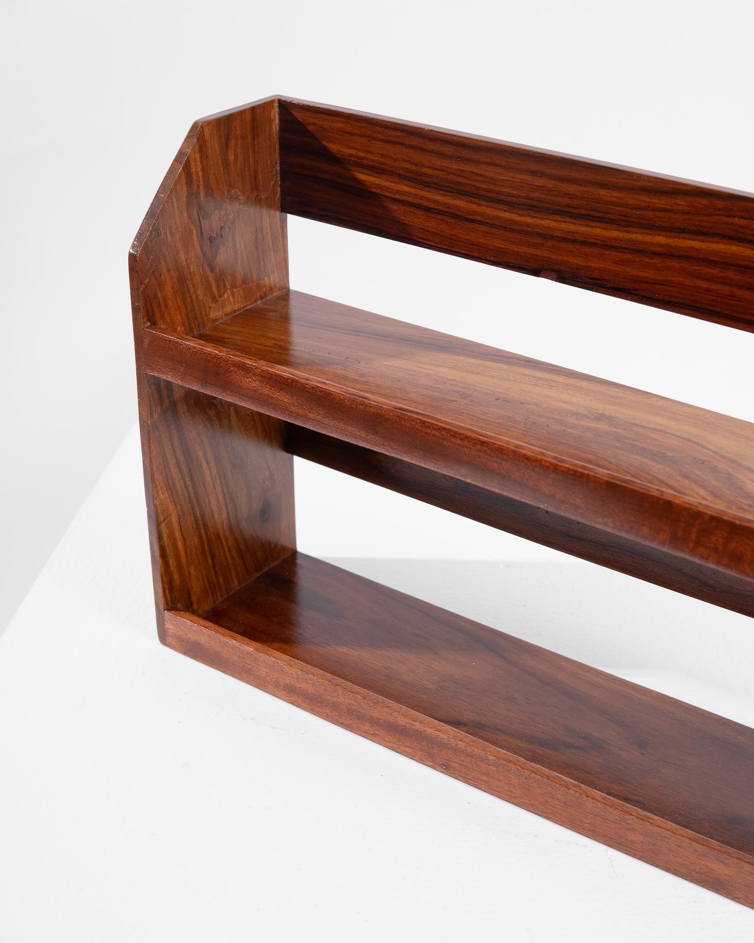 Dark Wood Spice Rack