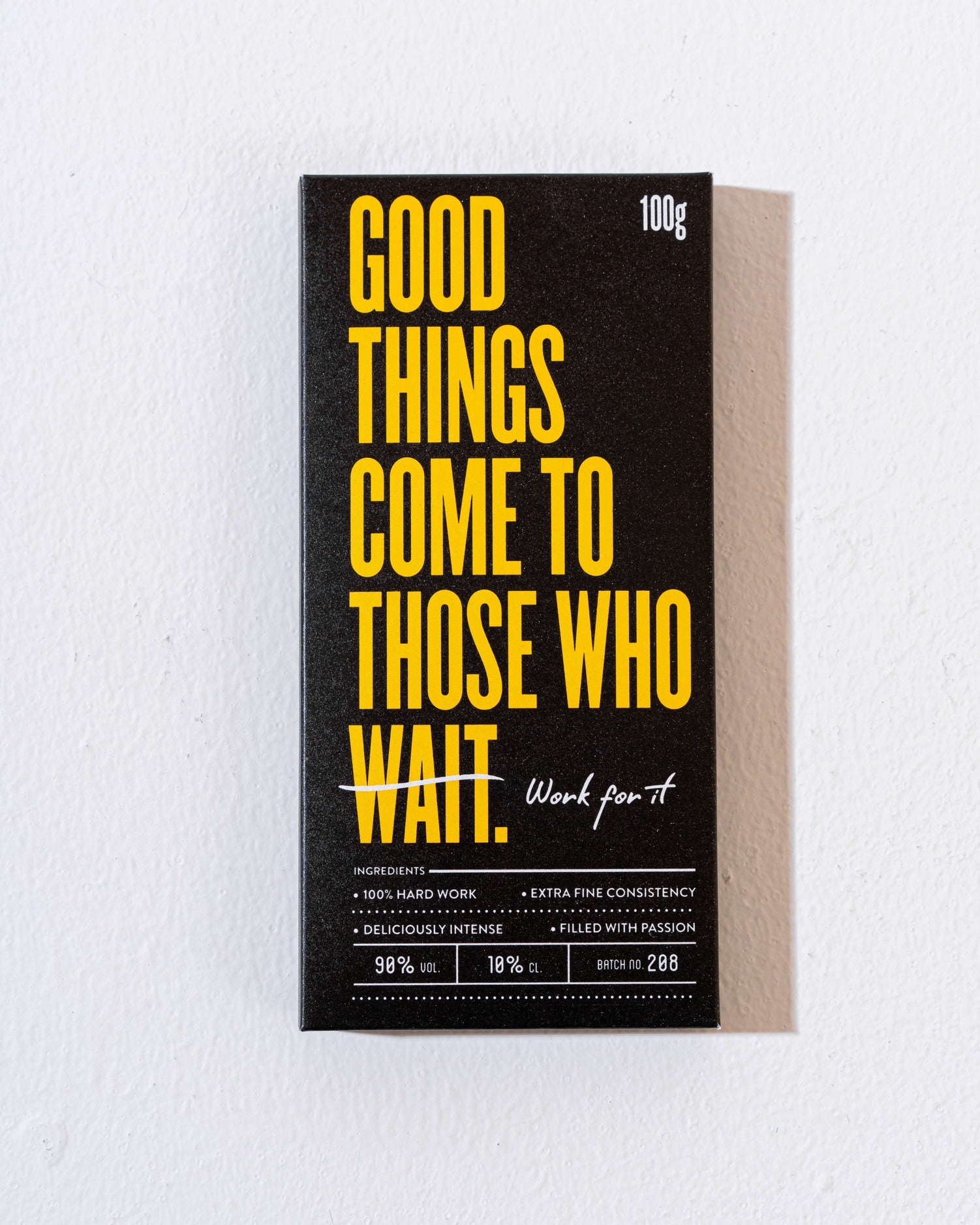 Work - Chocolate Cover - Mytype.store