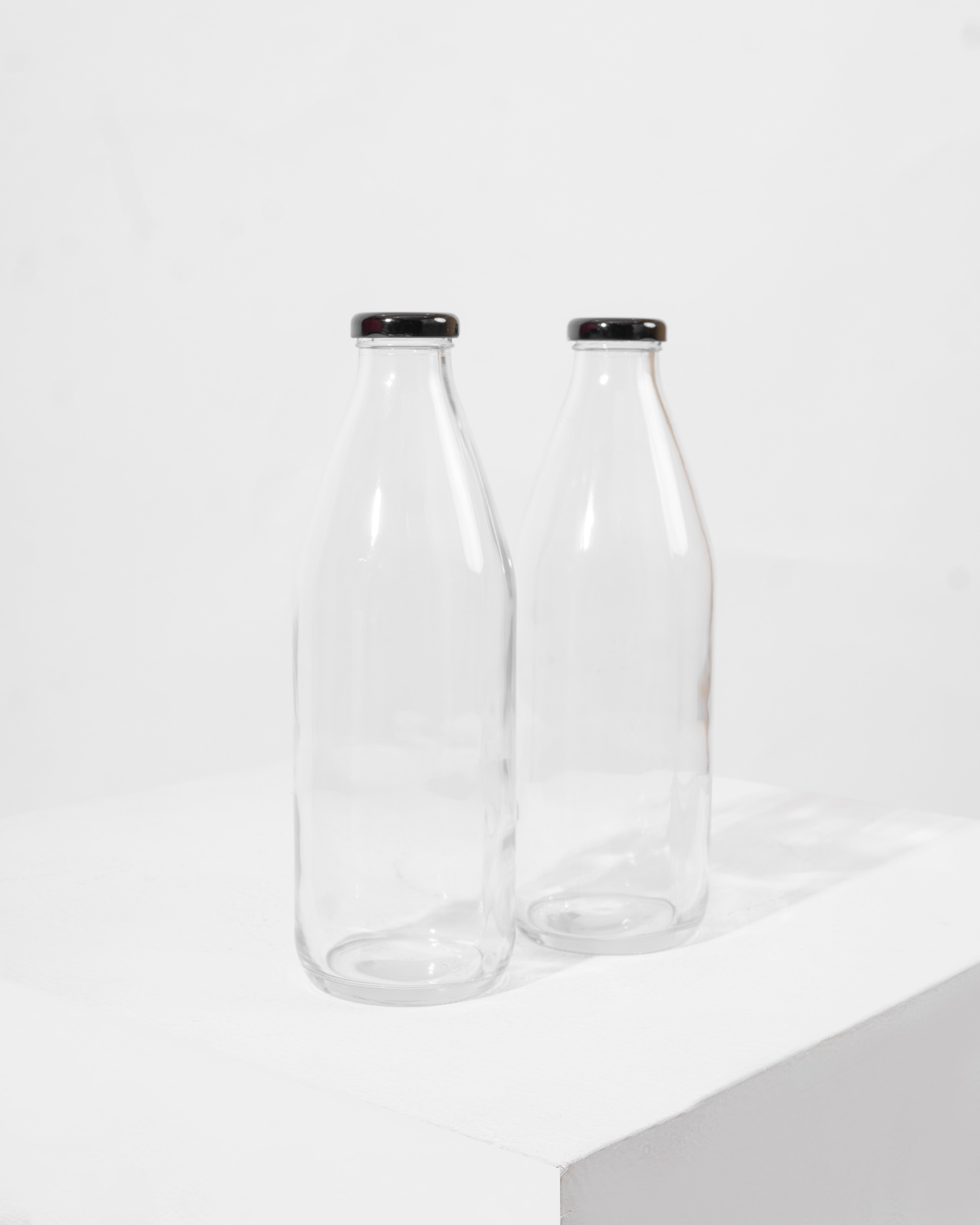 1 litre Milk Bottle-Glass