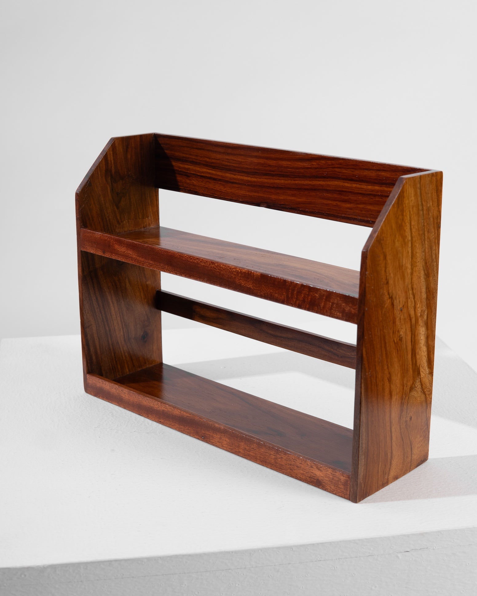 Dark Wood Spice Rack