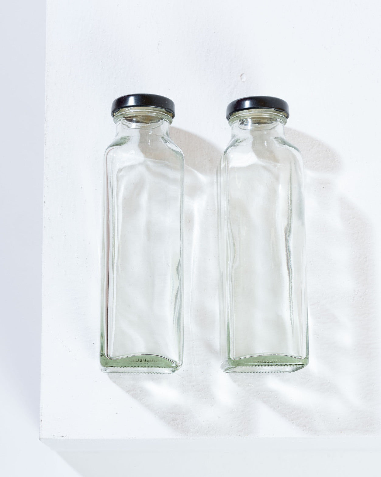 300ml Square Sauce Bottle-Glass