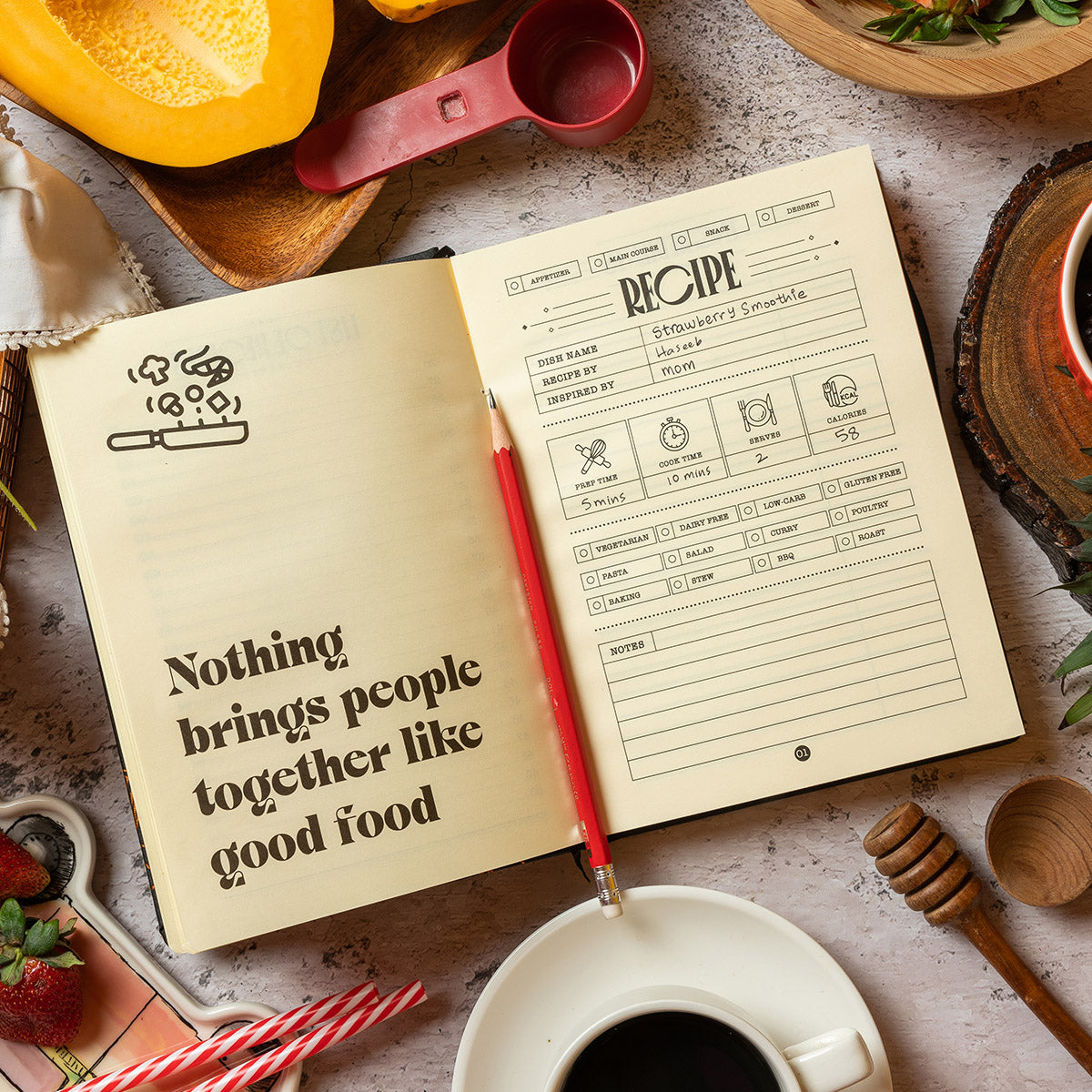Recipe journal