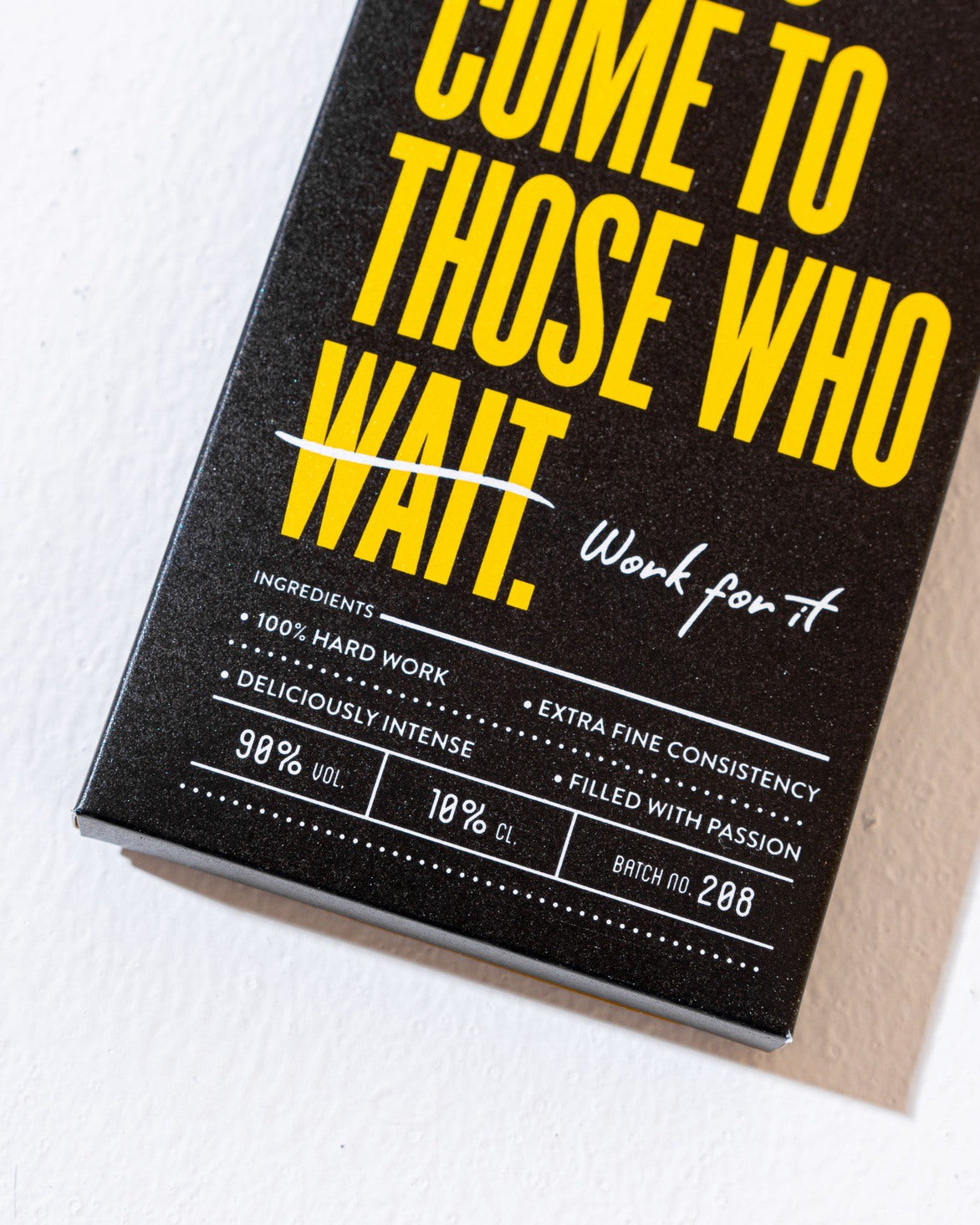 Work - Chocolate Cover - Mytype.store
