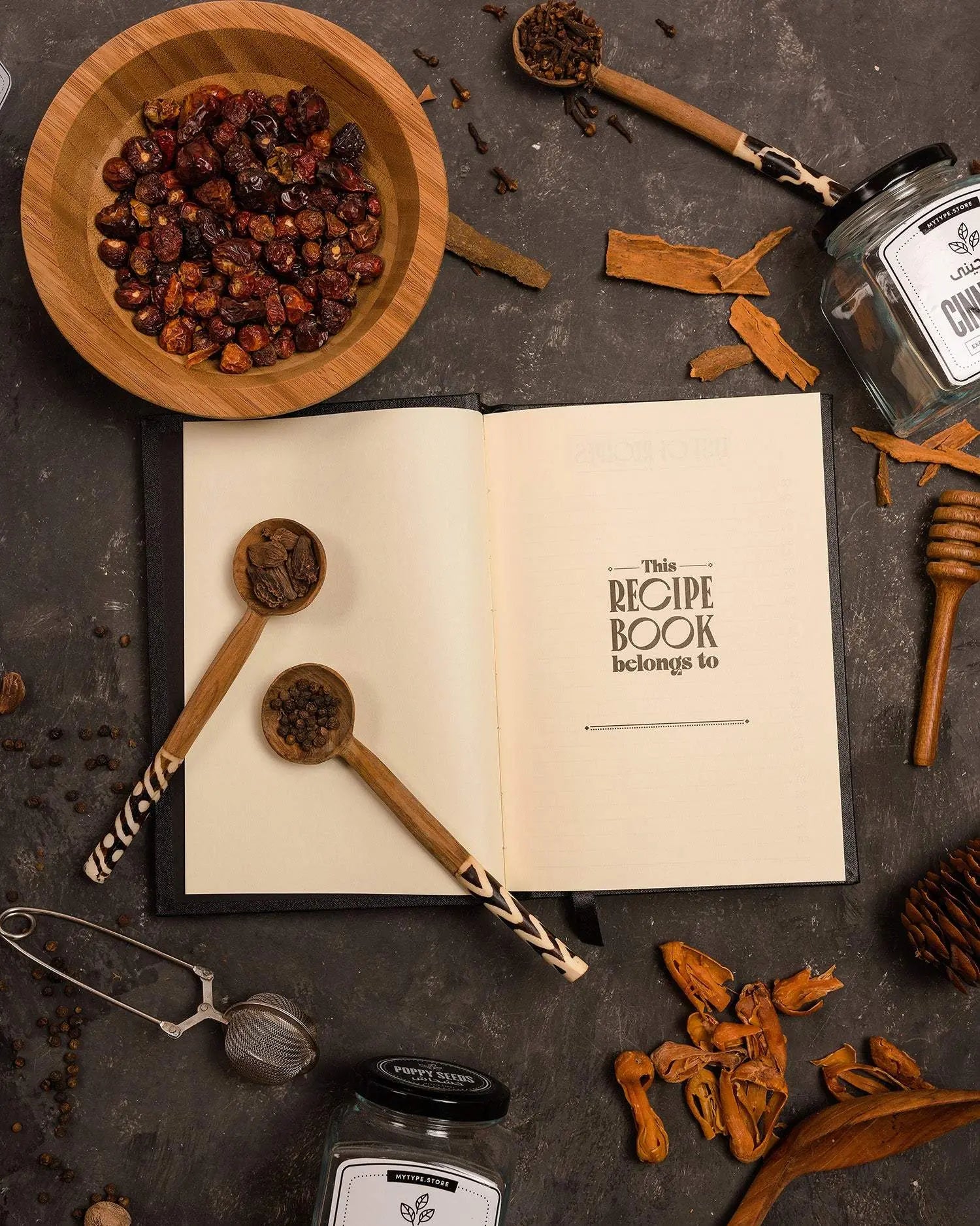 My Recipe Journal v.2 Mytype.store