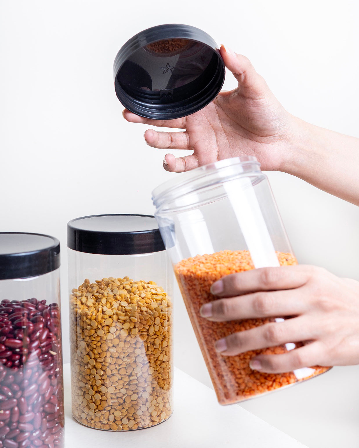 900ml Clean Jar-Plastic