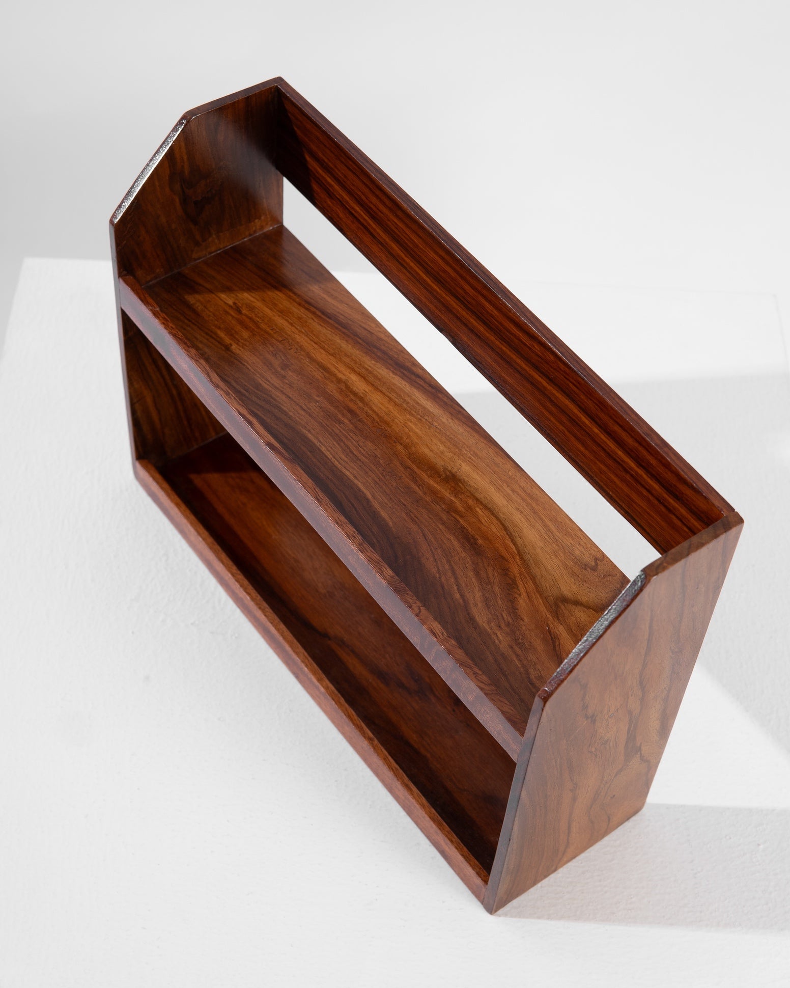 Dark Wood Spice Rack